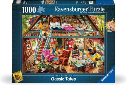 Ravensburger Goldilocks Gets Caught! 1000 Piece Jigsaw Puzzles for Adults and Kids Age 12 Years Up