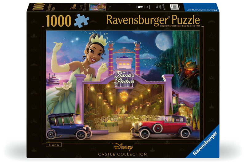 Ravensburger Disney Castles: Tiana 1000 Piece Jigsaw Puzzle for Adults and Kids Age 12 Years Up - Princess & The Frog