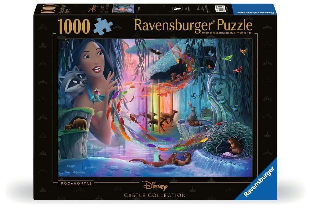 Ravensburger Disney Castles Pocahontas 1000 Piece Jigsaw Puzzle for Adults and Kids Age 12 Years Up