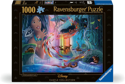 Ravensburger Disney Castles Pocahontas 1000 Piece Jigsaw Puzzle for Adults and Kids Age 12 Years Up