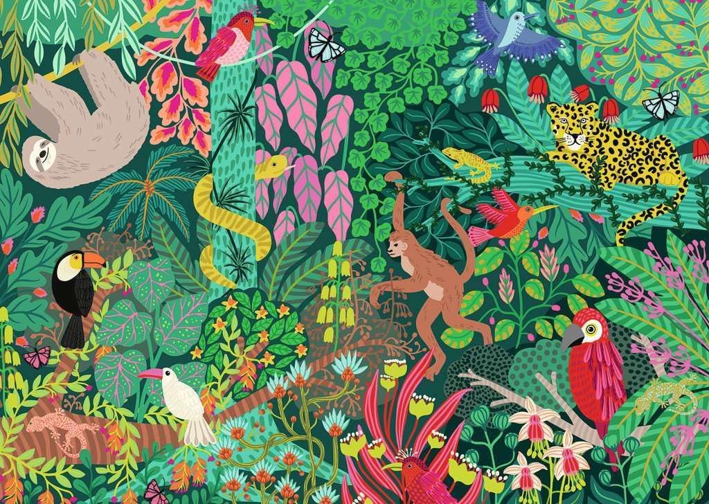 Ravensburger Puzzle 12001432 - Magical Rain Forrest - 1000 Teile Puzzle für Erwachsene und Kinder ab 14 Jahren in bewährter Ravensburger Qualität