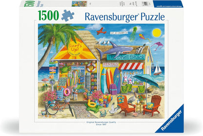 Ravensburger Puzzle Surf's Up de 1500 pièces | Excellente option cadeau | Design de qualité | Certifié FSC pour la durabilité
