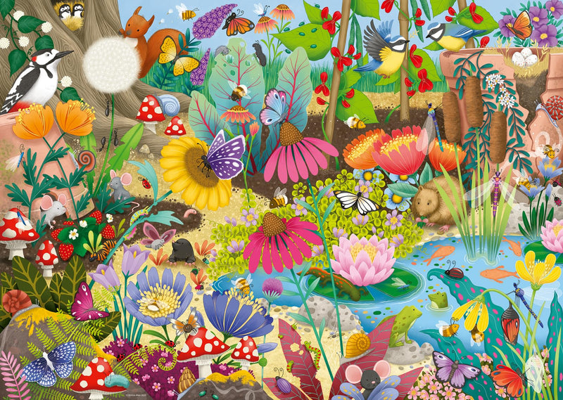 Ravensburger Little Garden World 1000 Piece Jigsaw Puzzle for Adults and Kids Age 12 Years Up