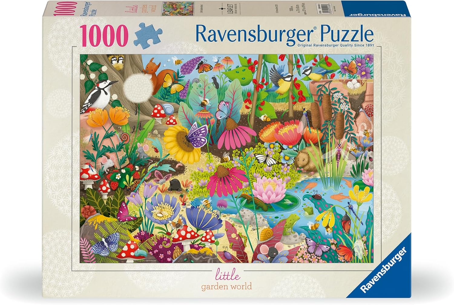 Ravensburger Little Garden World 1000 Piece Jigsaw Puzzle for Adults and Kids Age 12 Years Up