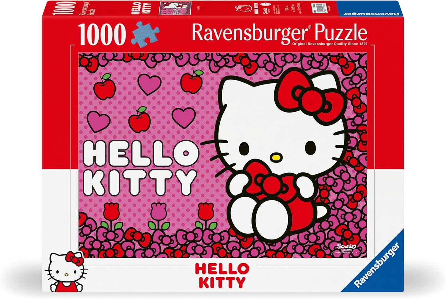 Ravensburger Hello Kitty Gifts - 1000 Piece Jigsaw Puzzle - Age 12 Years Up - Gifts for Women and Girls
