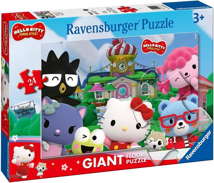 Ravensburger Hello Kitty Toys and Gifts - 24 Piece Giant Floor Jigsaw Puzzle - Girls Age 3 Years +