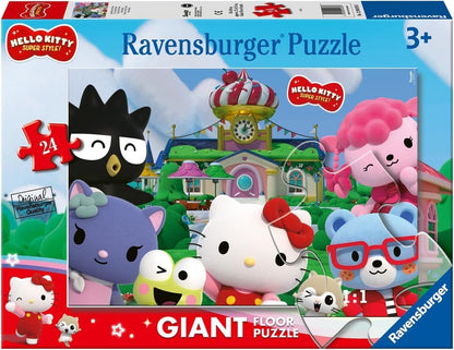 Ravensburger Hello Kitty Toys and Gifts - 24 Piece Giant Floor Jigsaw Puzzle - Girls Age 3 Years +