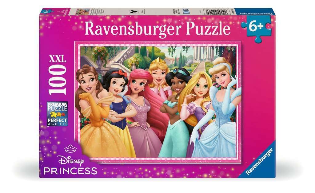Ravensburger Disney Princess Gifts and Toys - 100 Piece Jigsaw Puzzles for Girls Age 6 Years Up - 2025 Edition
