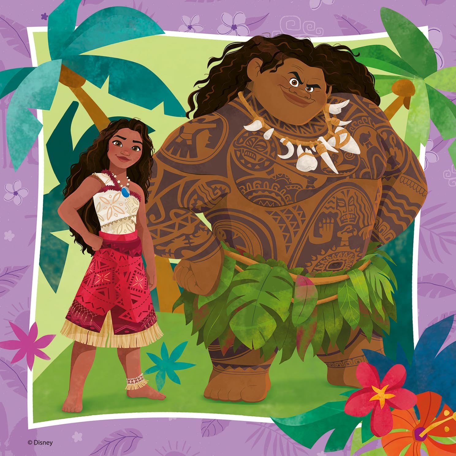 Ravensburger Disney Moana 2 Toys - Jigsaw Puzzles for Kids Age 5 Years Up - 3x 49 Pieces
