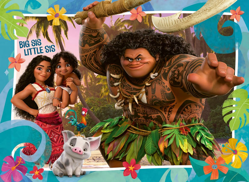 Ravensburger Disney Moana 2 Gifts - Jigsaw Puzzles for Kids Age 6 Years Up - 100 Pieces XXL