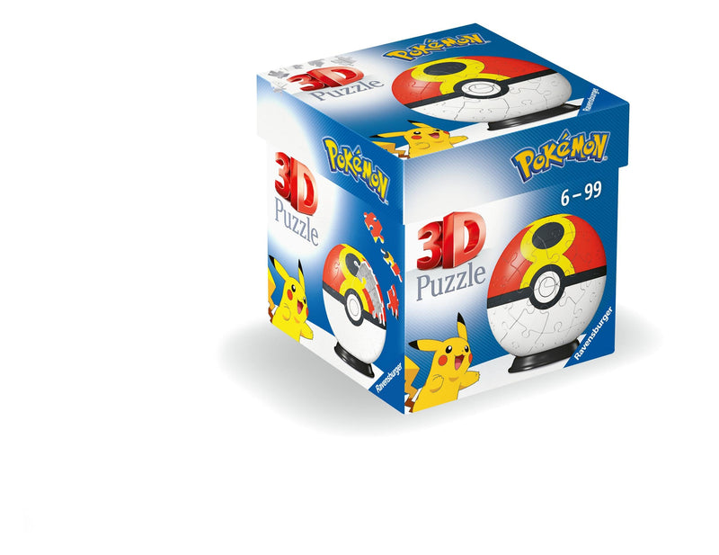 Ravensburger Pokemon Repeat Ball - 3D Jigsaw Puzzle for Kids Age 6 Years Up - 54 Pieces - No Glue Required - Pokeball