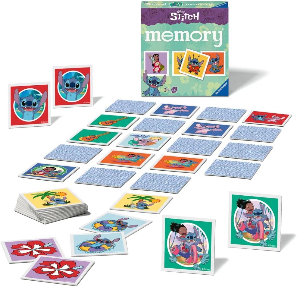 Ravensburger Mini Memory® Stitch | 48 fotokaarten kinderen legspel