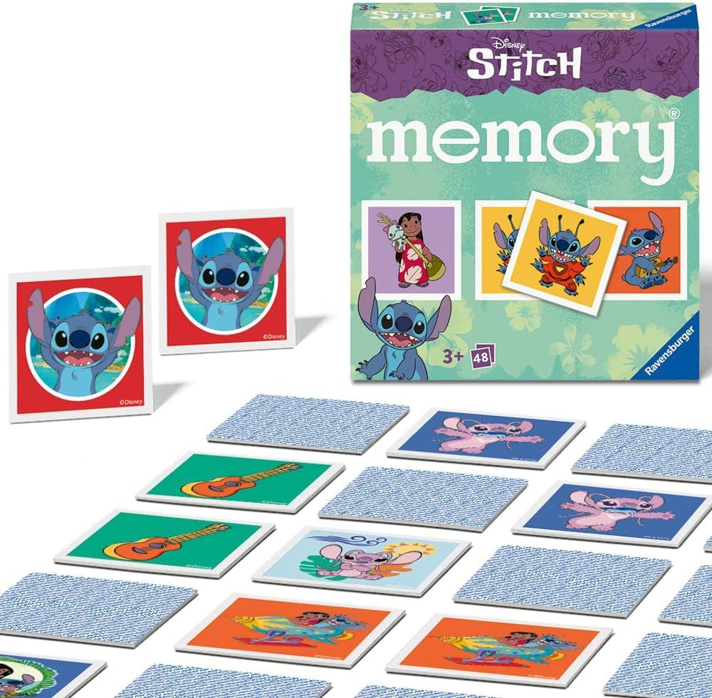 Ravensburger Mini Memory® Stitch | 48 fotokaarten kinderen legspel