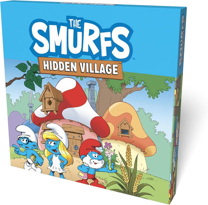 The Smurfs: Hidden Village - Cooperative Board Game, Village Building & Strategy, Officially Licensed, Family Ages 7+, 1-5 Players
