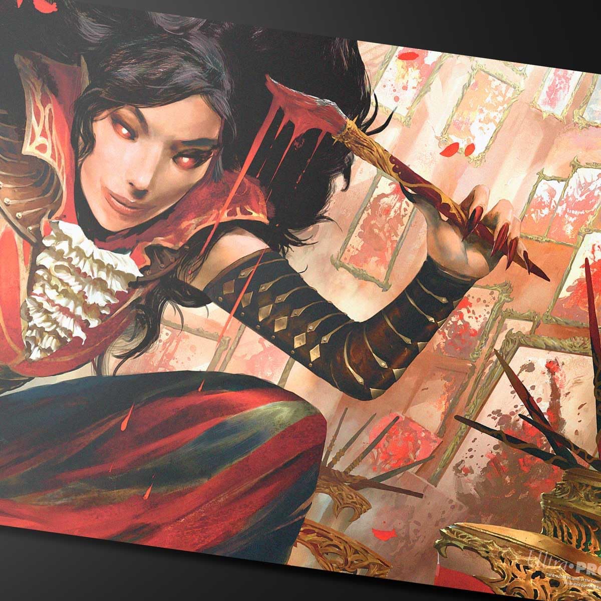 Ultra Pro - Magic: The Gathering - Innistrad Remastered - Playmat - Uncommon Black 2