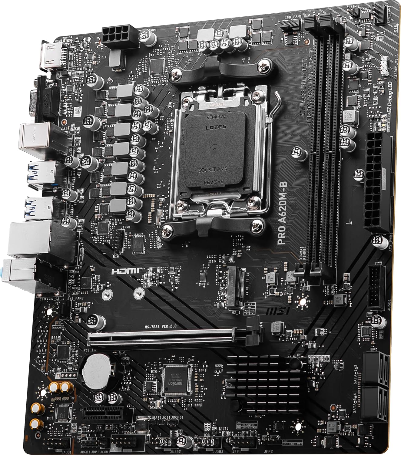 MSI PRO A620M-B Scheda madre