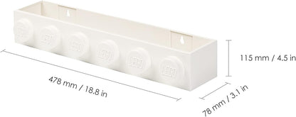 Mensola Da Parete Lego Bianca