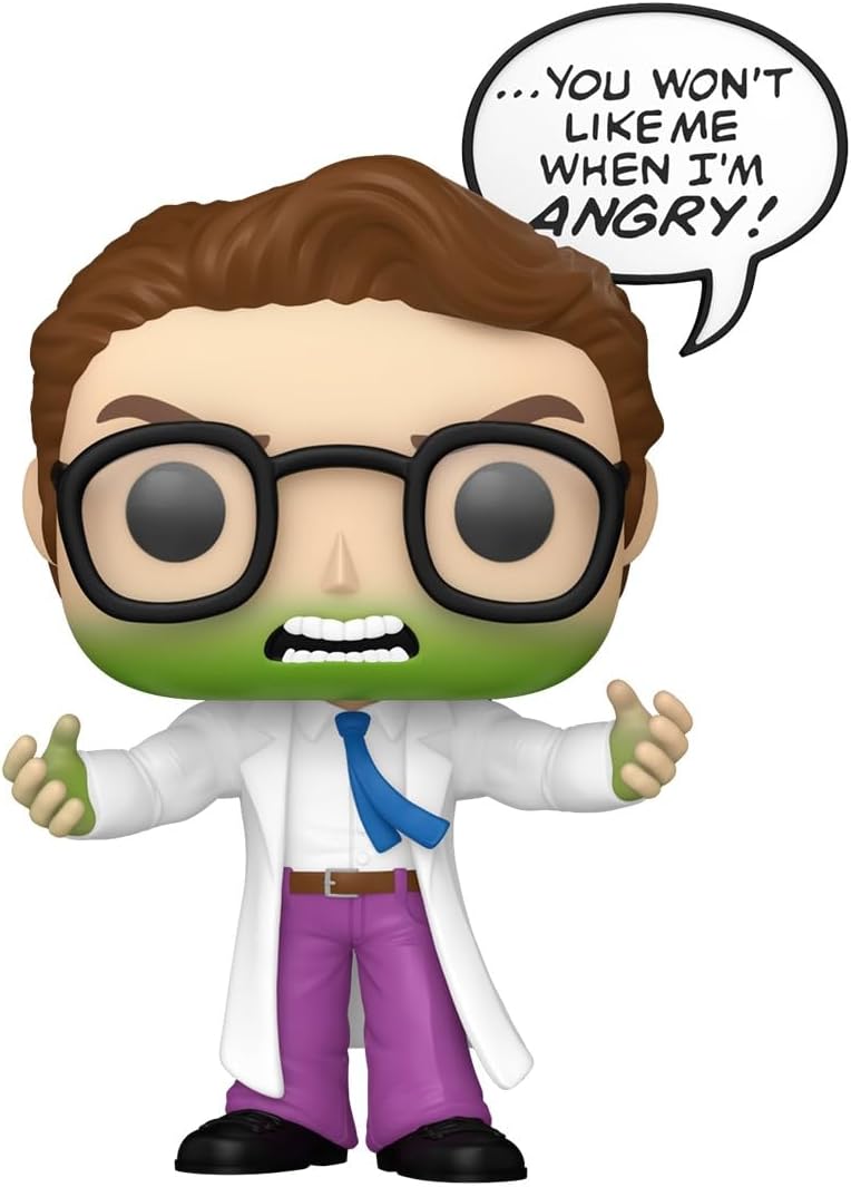 Funko POP Marvel: Bruce Banner (Don't Make me Angry) - Hulk - Marvel Comics - Collectable Vinyl Figure - Gift Idea - Official Merchandise - for Kids & Adults - Comic Books Fans