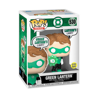 Funko POP! Heroes: DC - Green Lantern - (Beware) - Glow In the Dark - DC Comics - Collectable Vinyl Figure - Gift Idea - Official Merchandise - Toys for Kids & Adults - Comic Books Fans
