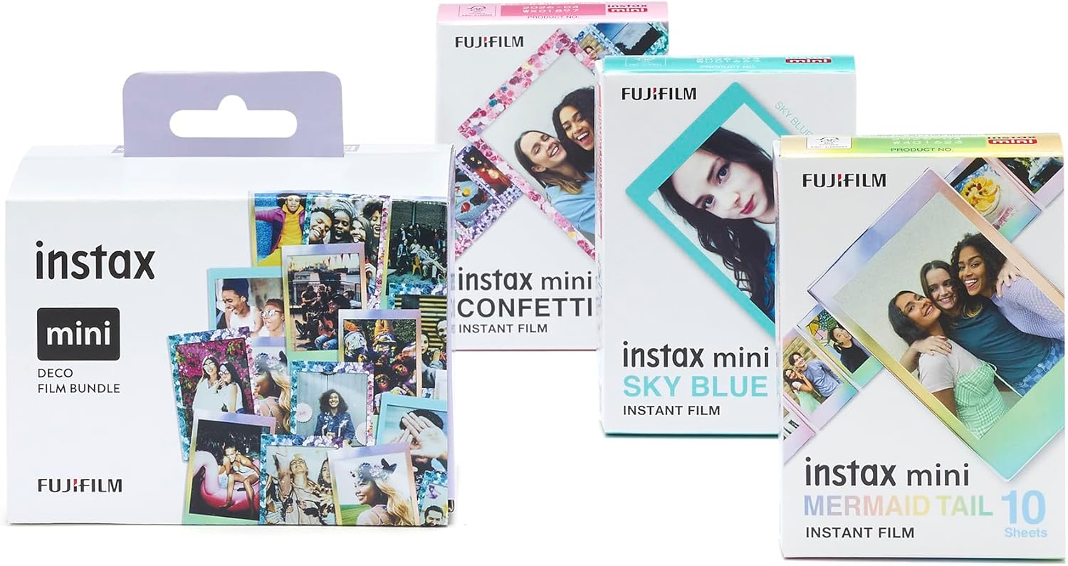 Fuji - Instax Mini Film Deco Bundle