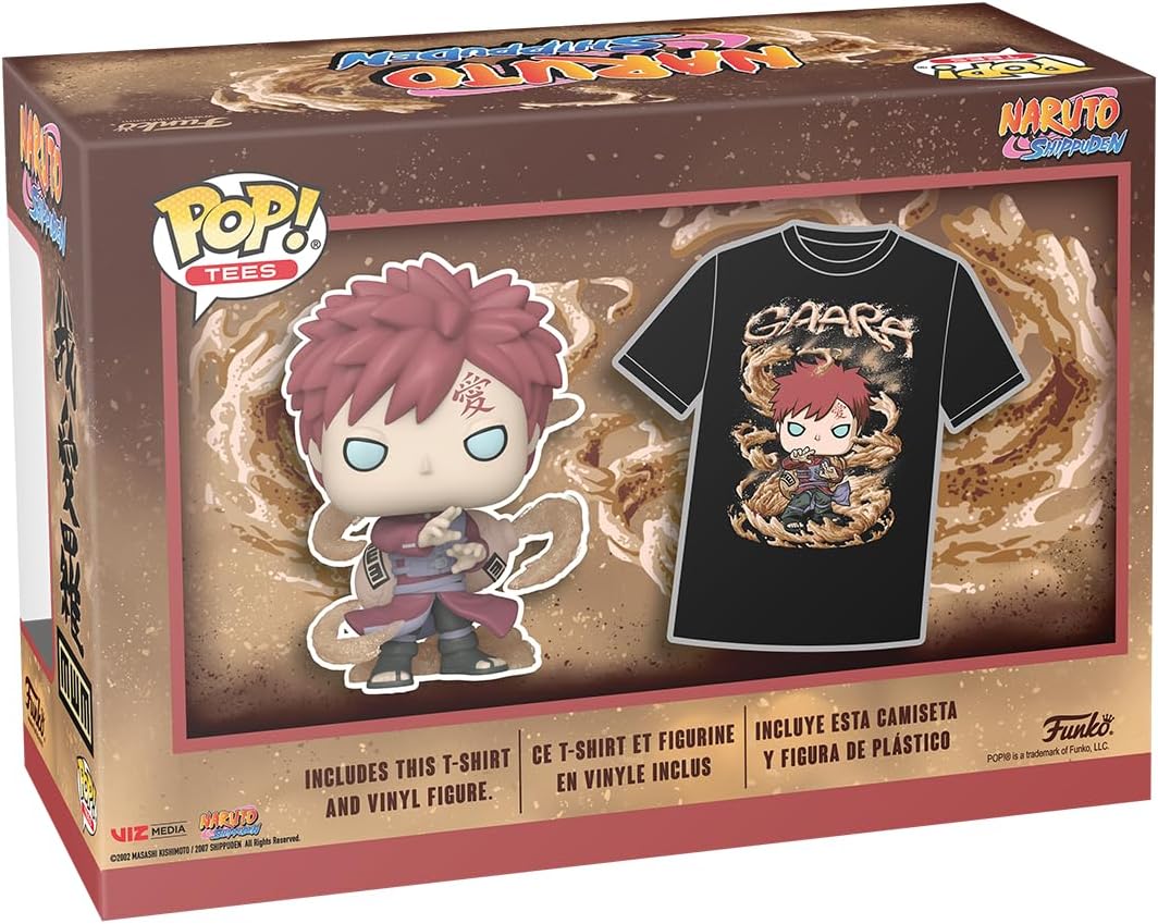 NARUTO - POP NA? XXX - Gaara (Glitter) + Tee (M)