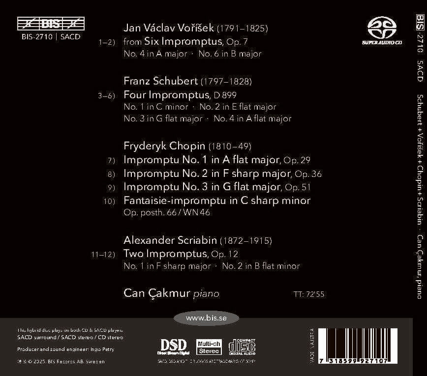 Schubert + Vorisek + Chopin + Scriabin - Volume 4