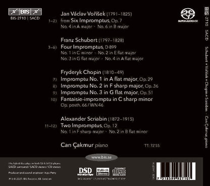 Schubert + Vorisek + Chopin + Scriabin - Volume 4