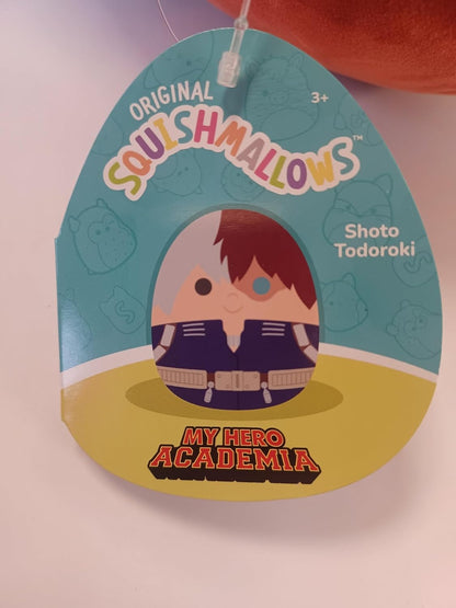Squishmallows Original 20cm Shoto Todoroki - My Hero Academia - Official Jazwares Plush - Collectible Soft & Squishy Anime Stuffed Animal Toy - Gift for Kids, Girls & Boys