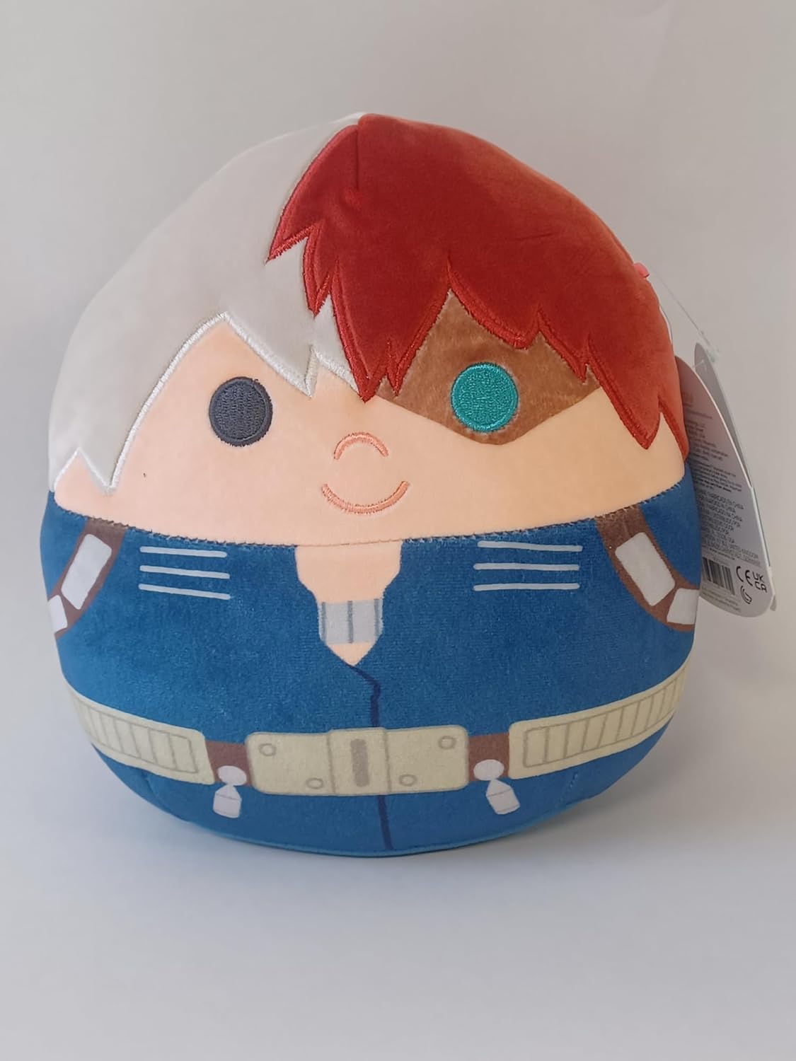 Squishmallows Original 20cm Shoto Todoroki - My Hero Academia - Official Jazwares Plush - Collectible Soft & Squishy Anime Stuffed Animal Toy - Gift for Kids, Girls & Boys