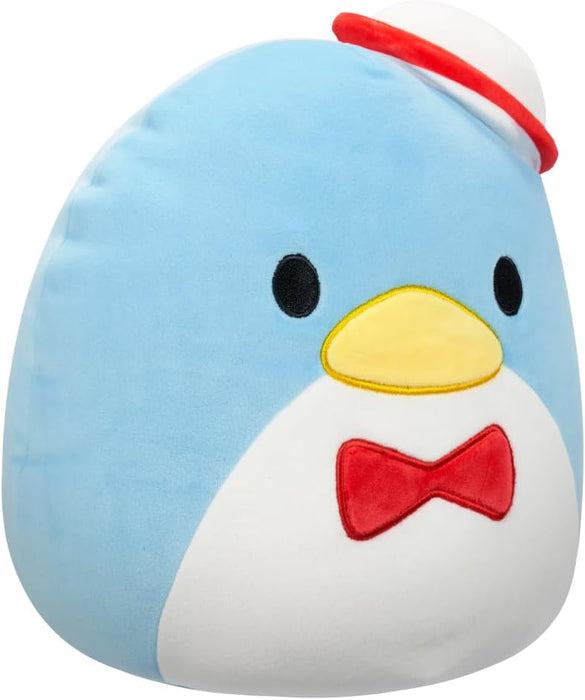 Squishmallows Original Sanrio 25cm Hello Kitty Tuxedo Sam Penguin - Ultrasoft Official Jazwares Plush Toy