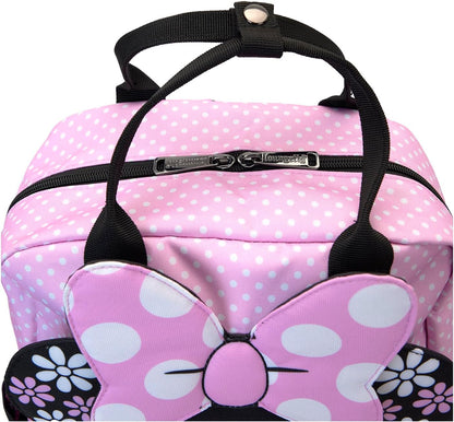 Loungefly Disney Minnie Floral Rock The Dots Full-Size Nylon Backpack