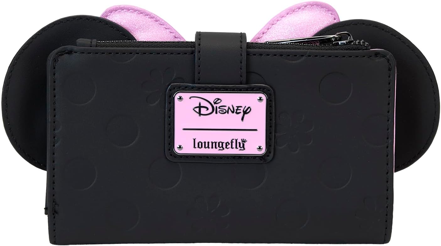 Loungefly Disney Minnie Floral Rock The Dots Flap Wallet