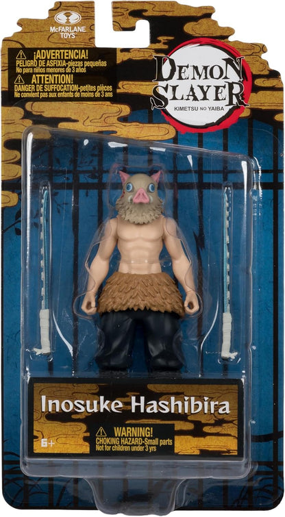 McFarlane Toys - Figurine Demon Slayer Inosuke Hashibira de 12,7 cm