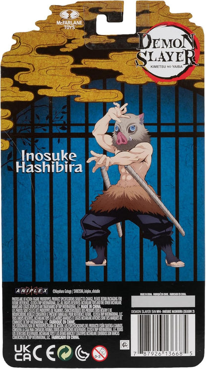 McFarlane Toys - Figurine Demon Slayer Inosuke Hashibira de 12,7 cm