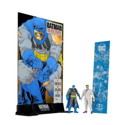Batman (Blue Battle Damage) & The Joker|