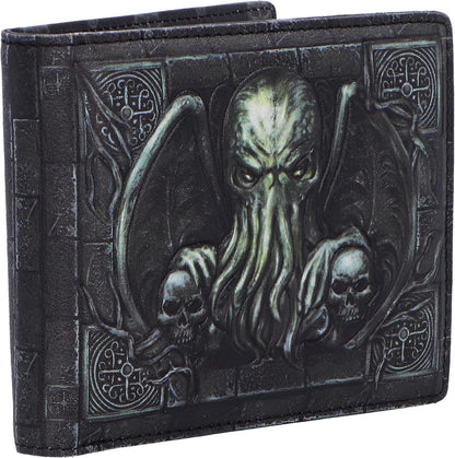 Nemesis Now Unisex's Cthulhu Bi-Fold Wallet, Black, 11cm