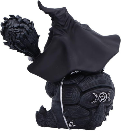 Nemesis Now Shellial Cult Cutie Turtle Figurine, Resin, Black, Cast in the Finest Resin, Expertly Hand-Painted