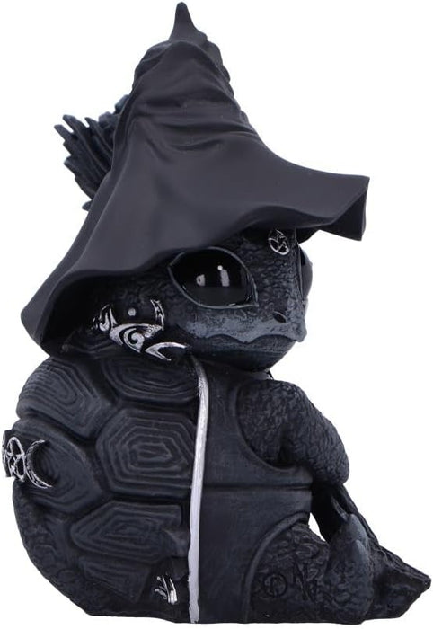 Nemesis Now Shellial Cult Cutie Turtle Figurine, Resin, Black, Cast in the Finest Resin, Expertly Hand-Painted