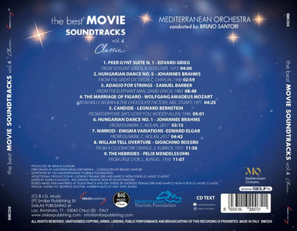 Mediterranean Orchestra / Bruno Sartori - The Best Movie Soundtrack Vol. 4
