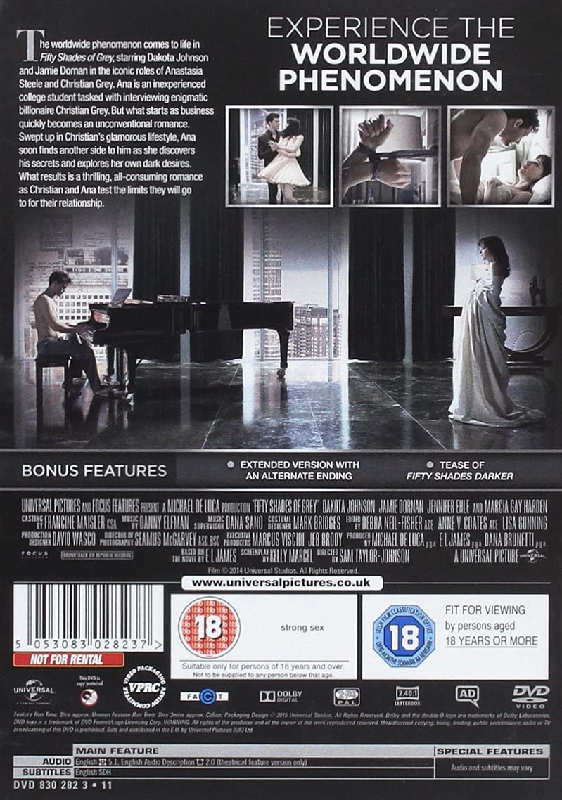 Fifty Shades of Grey: The Unseen Edition