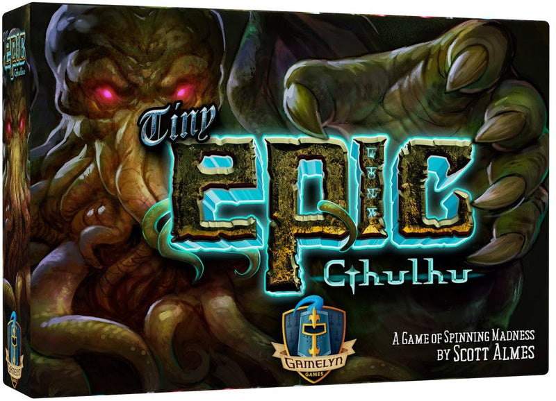 Gamelyn Games | Tiny Epic Cthulhu | Cooperative Board Game | Ages 14+ | 1-4 Players | 30-45 Minutes Playing Time