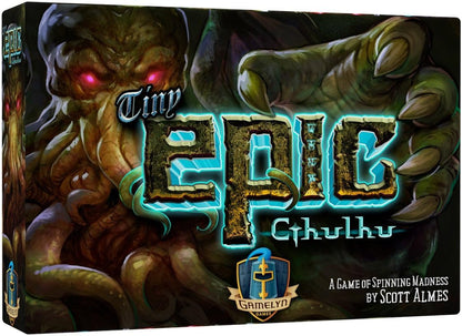 Gamelyn Games | Tiny Epic Cthulhu | Cooperative Board Game | Ages 14+ | 1-4 Players | 30-45 Minutes Playing Time