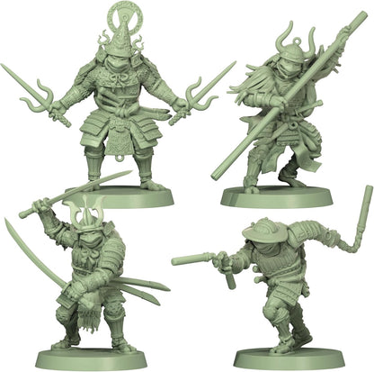 CMON | Zombicide White Death Expansion: Time Crash Teenage Mutant Ninja Turtles | Board Game Expansion | Ages 14+ | 1-6 Players | 30-180+ Minutes Playing Time