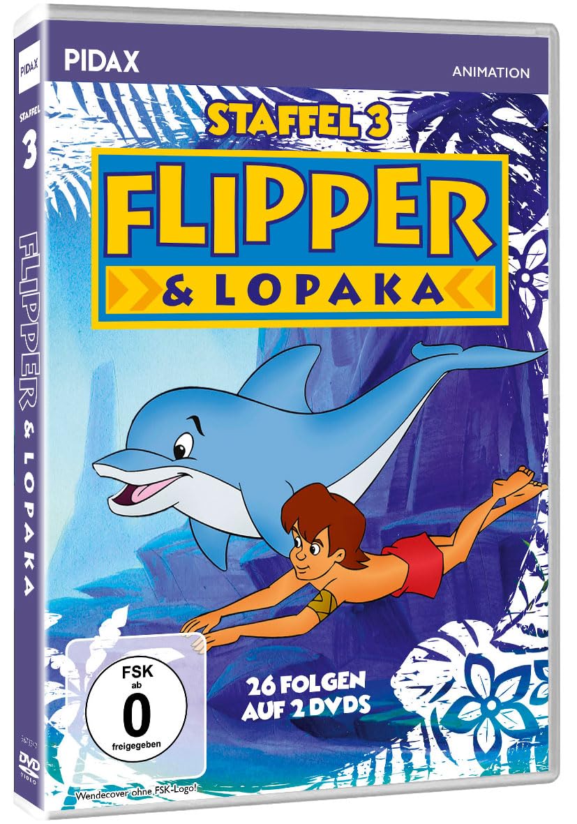 Flipper & Lopaka, Staffel 3 / Weitere 26 Folgen der Zeichentrickserie über den allseits beliebten Delfin (Pidax Animation)