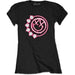 Blink 182 Six Arrow Smiley Junior Top Black
