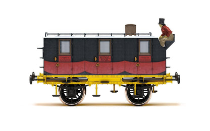 Hornby R40436 L&MR, Royal Mail Coach – Epoche 1 Rollmaterial – Waggons für Modelleisenbahnsets