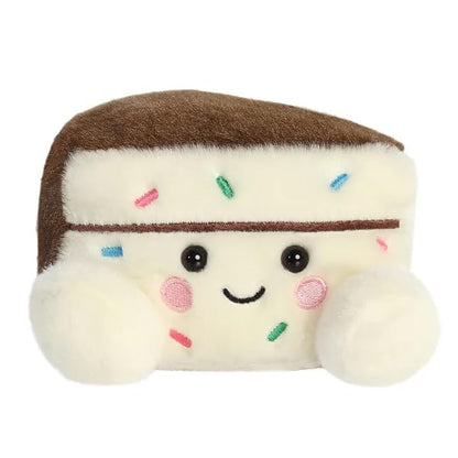 Aurora, 33938, Palm Pals Sprinkles Cake Slice 5In, Soft Toy, White
