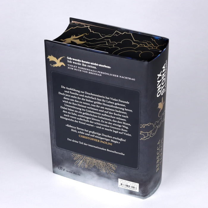 Onyx Storm – Flammengeküsst: Roman | Deluxe-Ausgabe mit atemberaubendem Farbschnitt | Die heißersehnte Fortsetzung von ›Fourth Wing‹ und ›Iron Flame‹ (Flammengeküsst-Reihe, Band 3