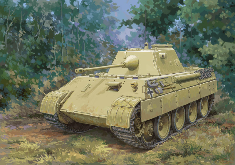 Hobby Boss - 1/48 PzBeobWg V AUSF. A - Plastic Model Making - Scale: 1:48