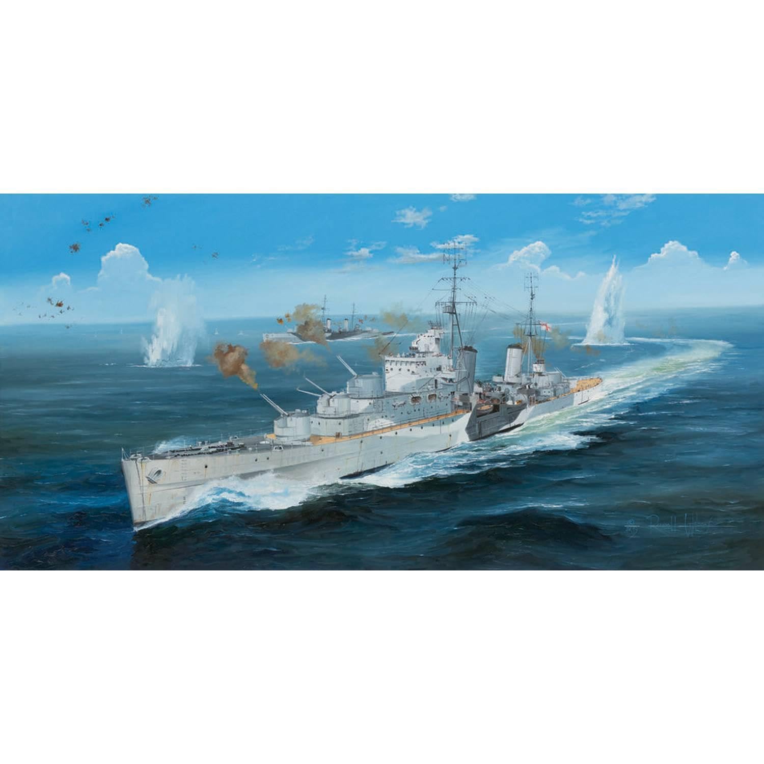 Trumpeter 05367 - HMS Argonaut - scala 1/350 - Kit di modellismo in plastica